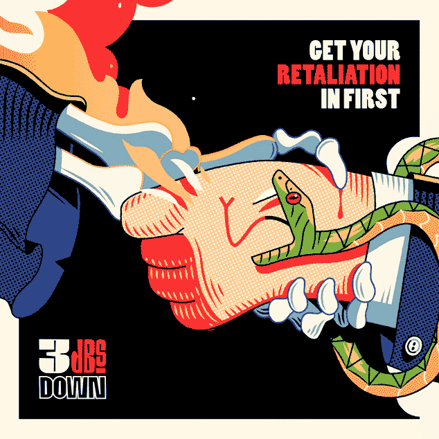 Album front cover for Get Your Retaliation in First.